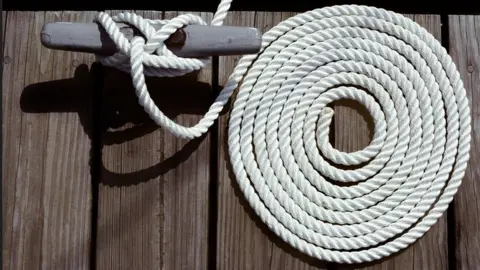 Getty Images Coiled rope