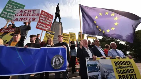 Getty Images Belfast protest