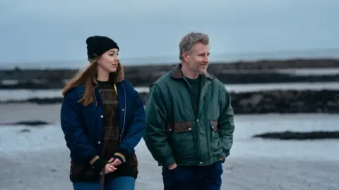 Helen Murray/BT22 Film Ltd Actor Seána Kerslake stars with Patrick Kielty in Ballywalter