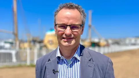 Andrew Sinclair/BBC Peter Aldous, Conservative MP for Waveney in North Suffolk