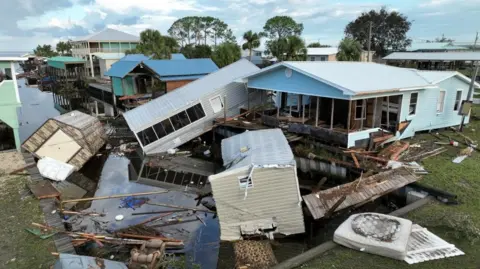 A house in Florida that looks wrecked