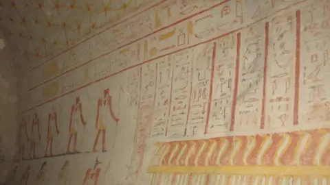 Kush Communications Paintings inside the pyramids