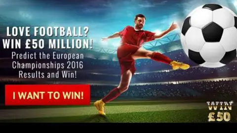 Vote leave football ad