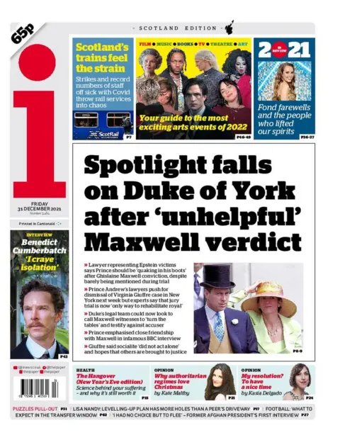 Scotland's papers: Prince 'out in the cold' and Covid curbs questioned