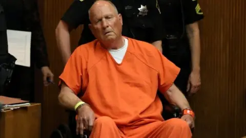 Reuters Joseph James DeAngelo, 72, appears at his arraignment in California Superior court in Sacramento