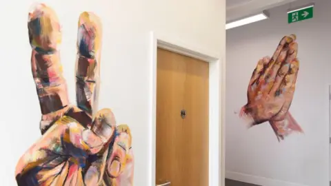 Natasha James / Crosscut Media Hands of Freedom by Vishal Joshi (Leicester Museum)