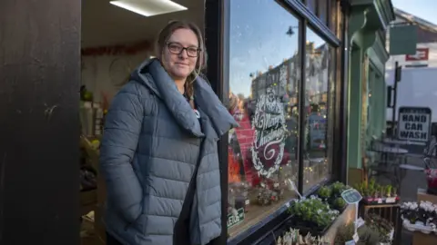 BBC/Tom Pilston Louise Dawson, Florist