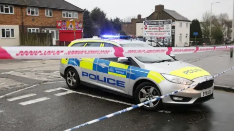 PA Police cordon in Romford