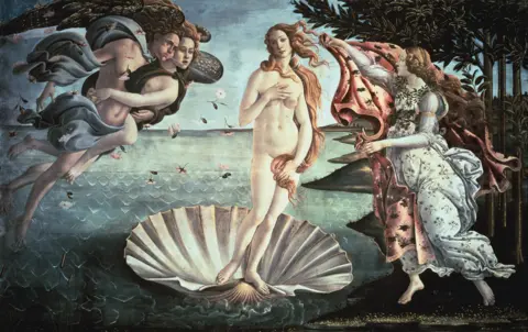Art Media/Print Collector/Getty Images Botticelli's The Birth of Venus
