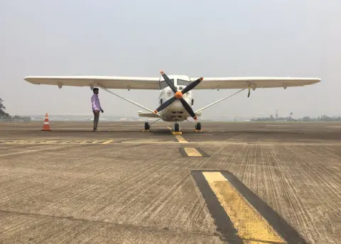 Anushree Fadnavis/Indus Images Plane at Mumbai airport