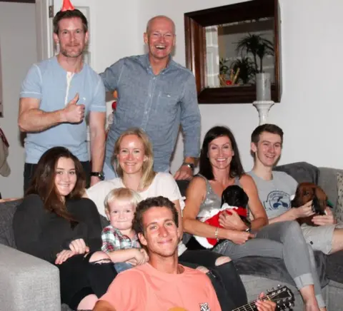 Craig Deaves The Deaves family at Christmas 2019