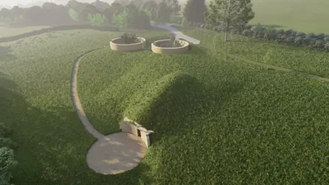 CGI of new barrows