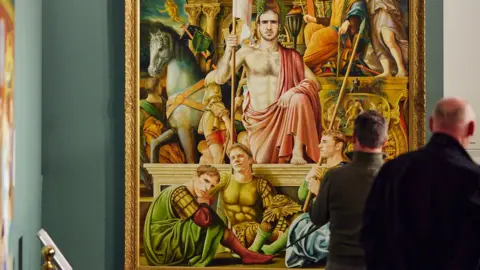 Nathan Chandler portrait of Eric cantona and Man Utd footballers