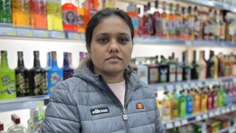 Sonal Patel in her shop