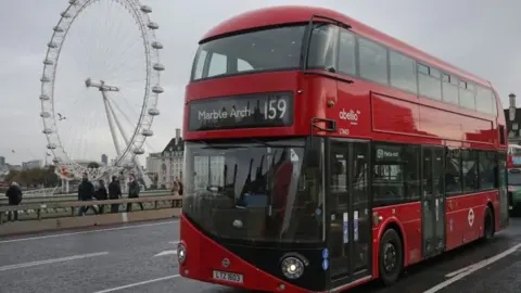 AFP London buses