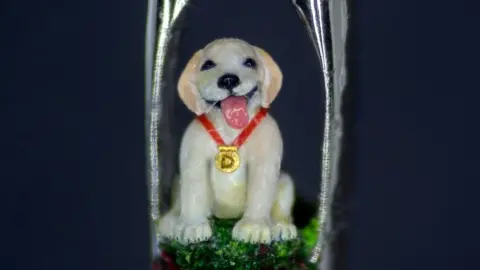 Guide Dogs  Puppy Daniel sculpture