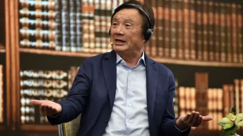 Getty Images Ren Zhengfei