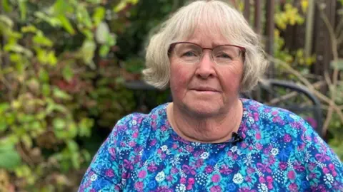 BBC Caroline White is 'very worried and stressed' by a six week cancer check-up wait