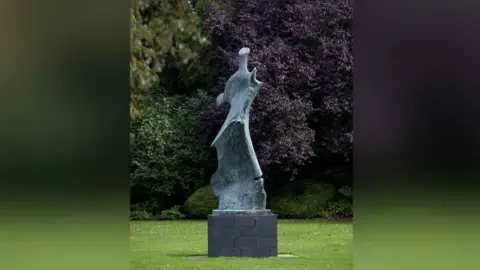 Jonty Wilde Large Standing Figure: Knife Edge