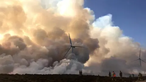 Stuart Naylor Moray fire scene