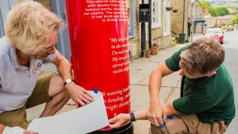 Royal mail Thornton Bronte postbox