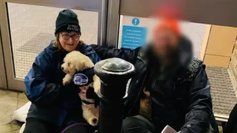 Wendy as a street pastor