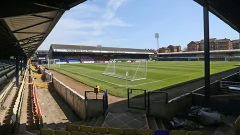 Rex Features Roots Hall stadium