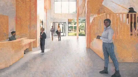 CZWG Limited Artist's impression of Northstowe Centre