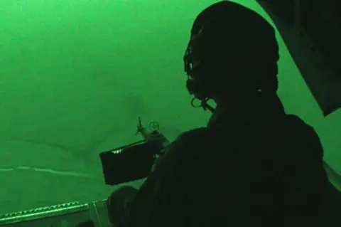 BBC SAS squadrons conducting night raids in Afghanistan.