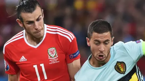 Gareth Bale and Eden Hazard