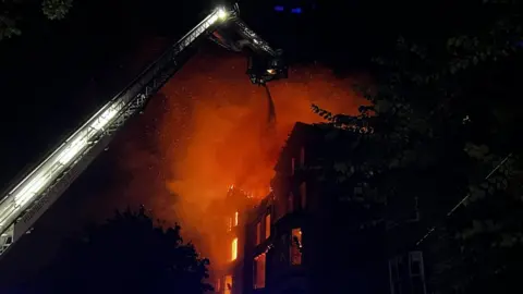 Tony Walker The fire