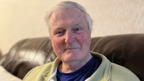 Stuart Woodward/BBC Ivor Thurgood lives in Harlow