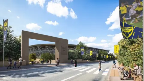 OUFC CGI Oxford Stadium