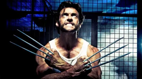 Alamy Hugh Jackman as Wolverine