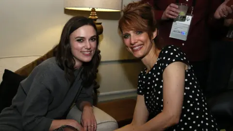 Getty Images Keira Knightley and Lynn Shelton