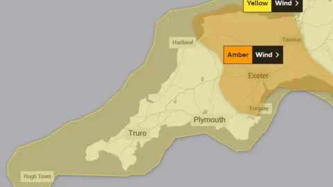 Met Office Weather map