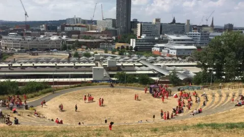 Mark Barton/Facebook The Most Wuthering Heights Day Ever in Sheffield