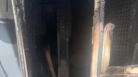 Emma Frowen burned out building