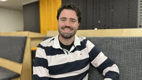 BBC James Montgomery, who has autism