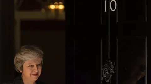 AFP/Getty Images UK Prime Minister Theresa May. Photo: July 2018