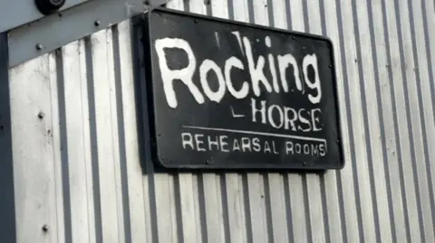 Rocking Horse Rehearsal Rooms sign