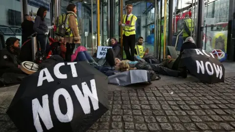 Getty Images Beis protest 2018