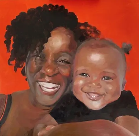 Lisa Timmerman Painting of NHS heroes by Lisa Timmerman