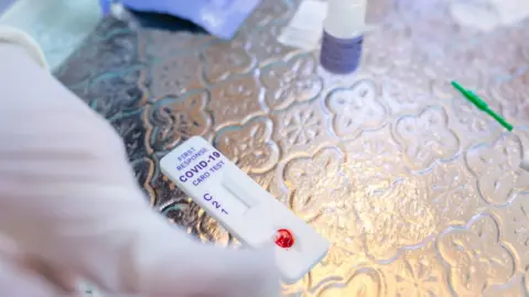 Getty Images Lateral flow test