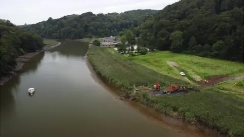 Steve Haywood Tamar estuary site