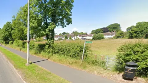 Google The site of the proposed development