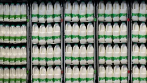 Getty Images Supermarket shelves