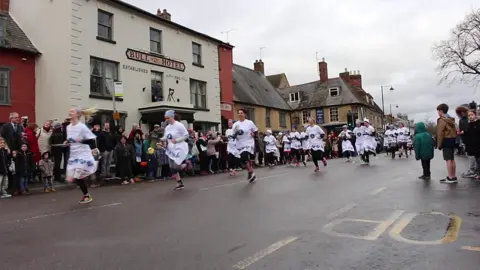 Olney pancake race