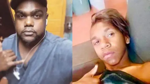 NT Police The two men Mahesh Patrick, 14, and Shaun Emitja, 21, who were found separately near Alice Springs