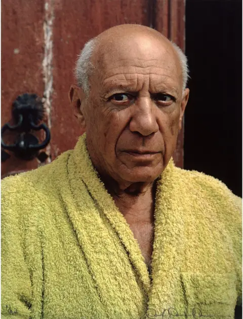 David Douglas Duncan/Courtesy Harry Ransom Center Portrait of Pablo Picasso in approximately 1959